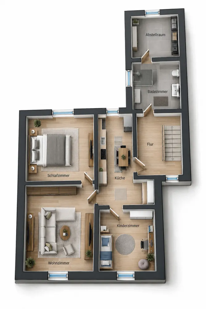3 Zimmer Wohnung mit 80 m² in Bremen – Bild 9