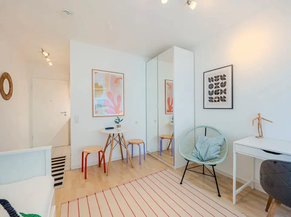 2 Zimmer Wohnung mit 17 m² in Freiburg im Breisgau – Bild 2
