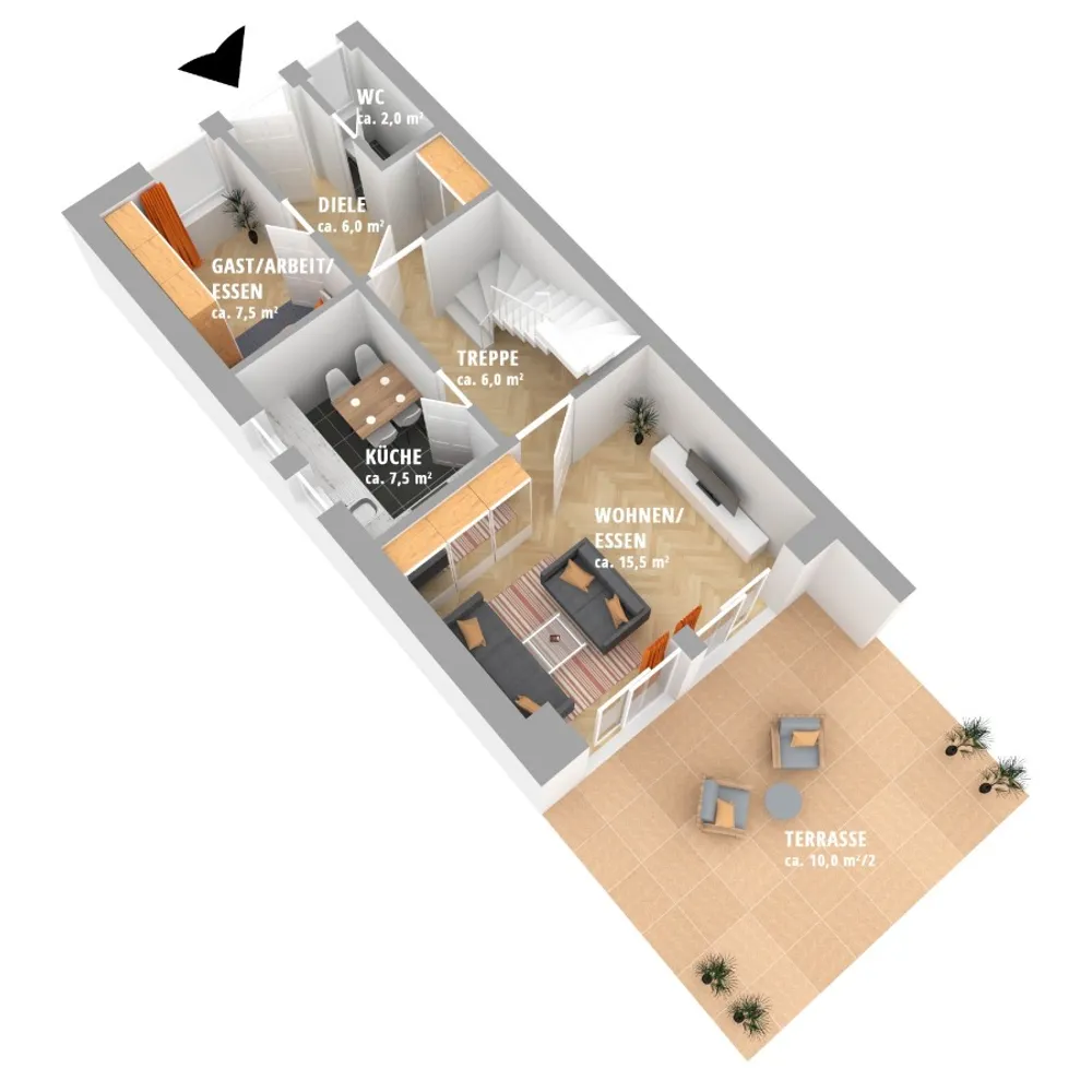 5 Zimmer Wohnung mit 102 m² in Chemnitz – Bild 4