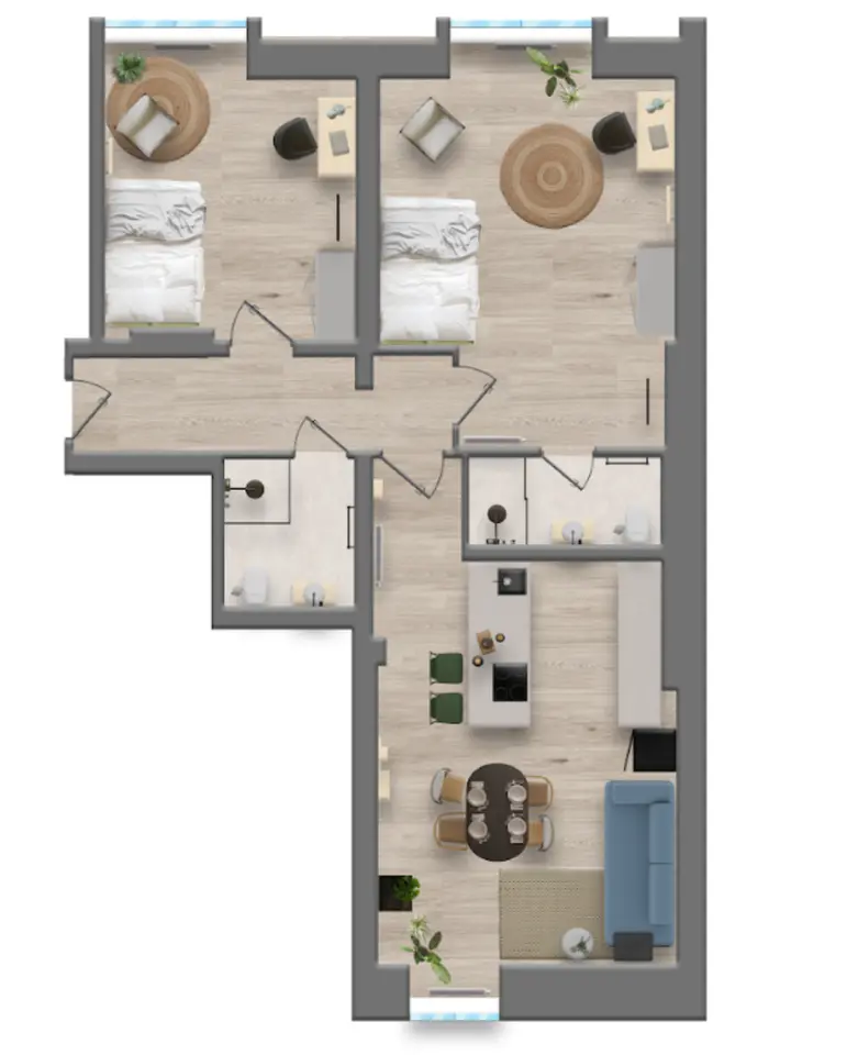 WG-Zimmer mit 19 m² in Aachen – Bild 9