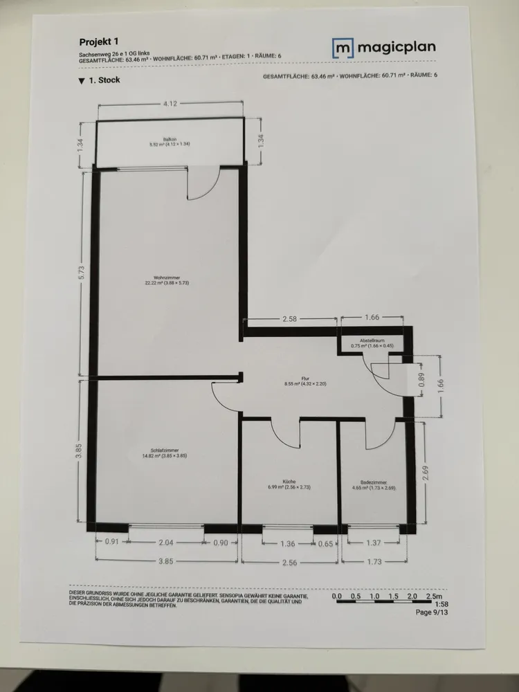 2 room apartment with 60 m² in Hamburg – Photo 9