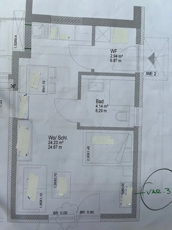 Studio mit 29 m² in Weinheim – Bild 8