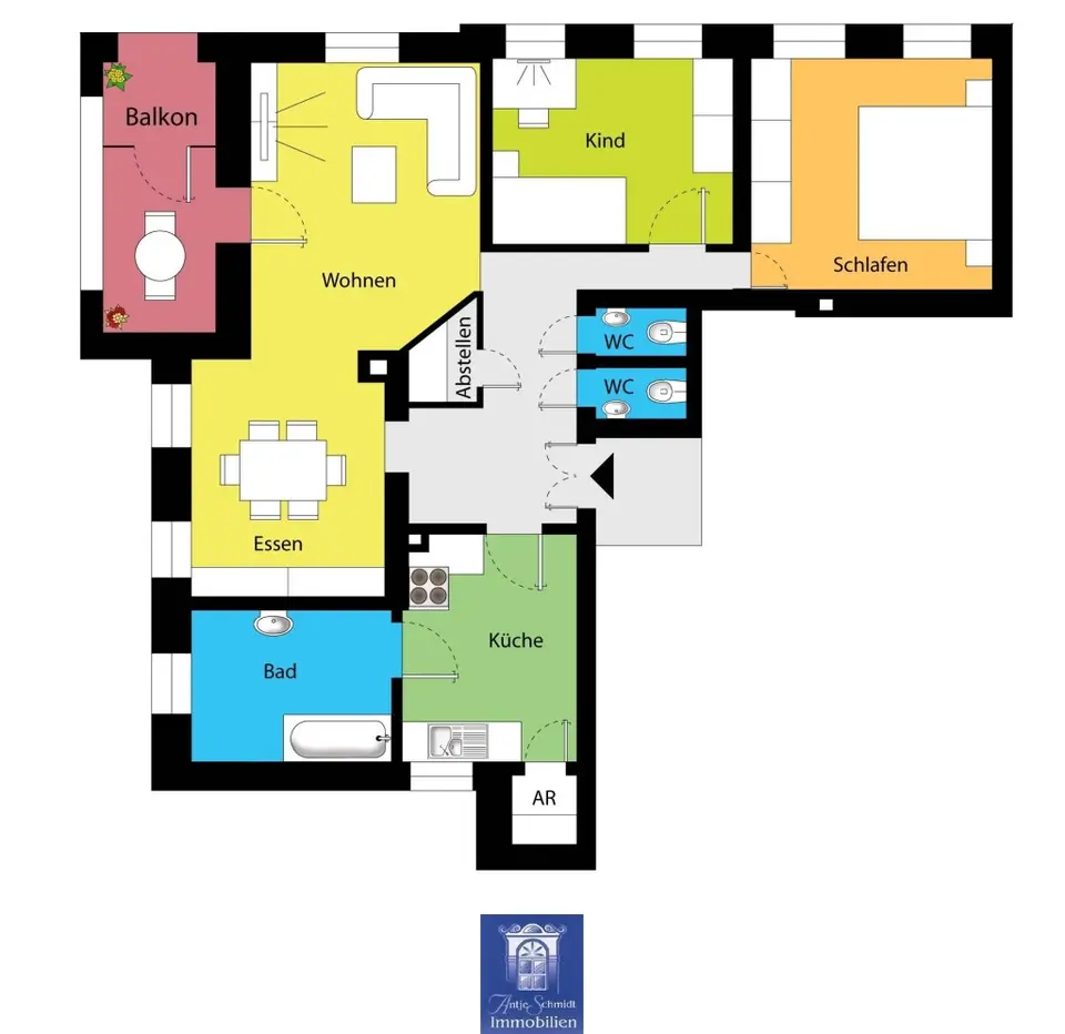 3 Zimmer Wohnung mit 94 m² in Dresden – Bild 5