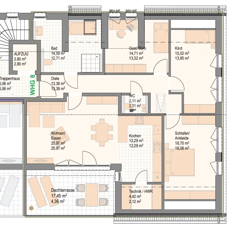 4 Zimmer Wohnung mit 118 m² in Gifhorn – Bild 4