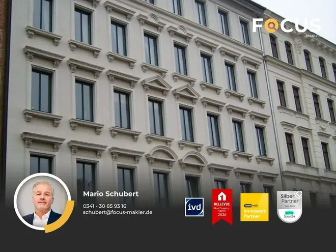 3 Zimmer Wohnung mit 65 m² in Leipzig – Bild 1