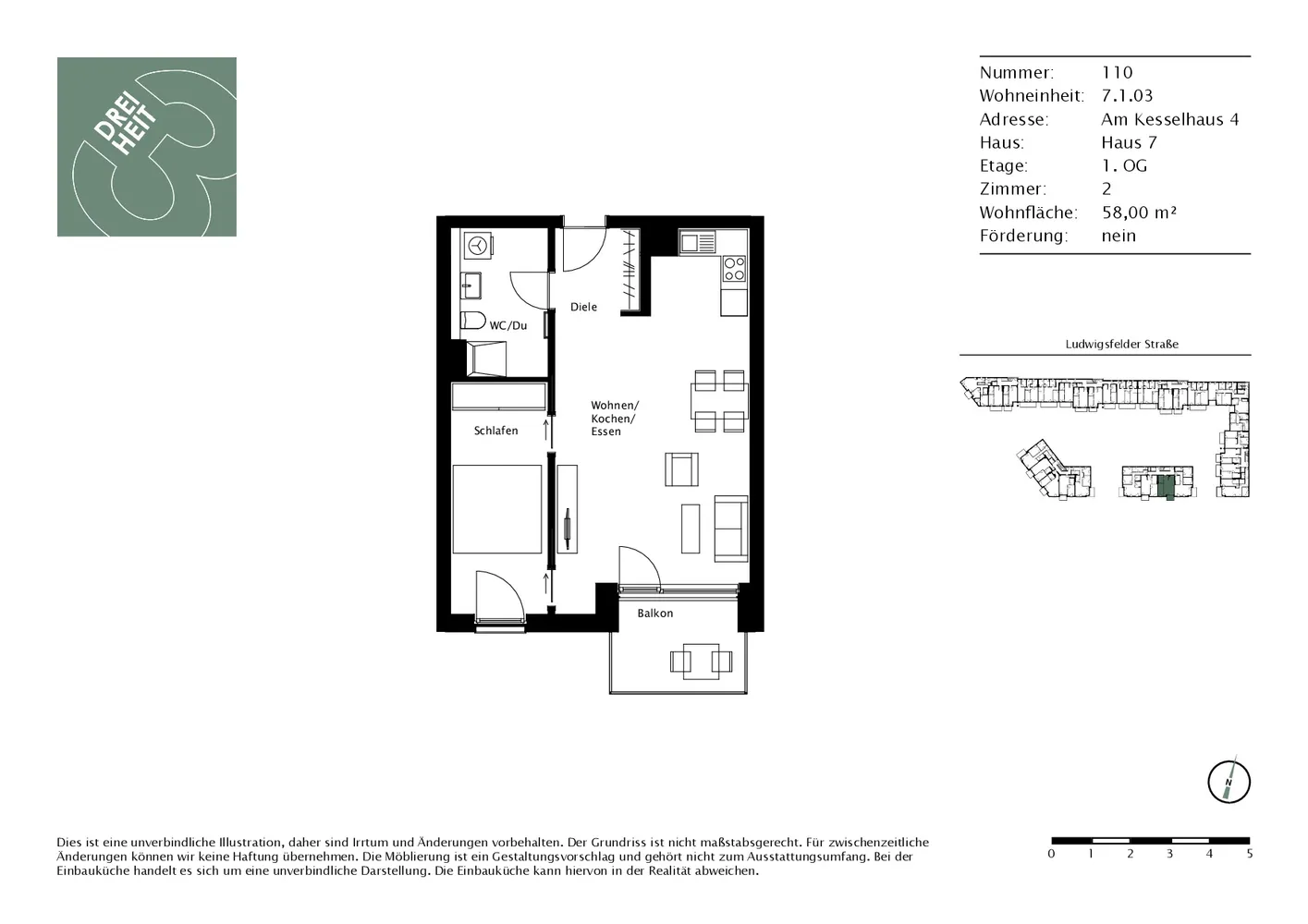 2 Zimmer Wohnung mit 58 m² in München – Bild 10