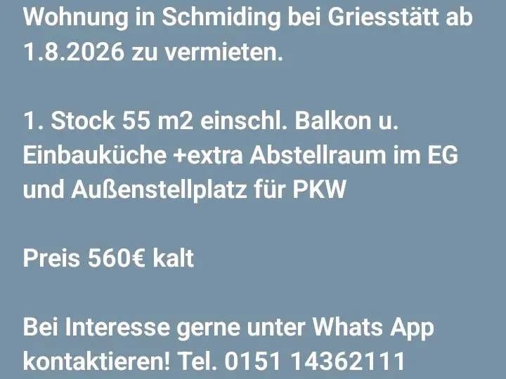 2 room apartment with 42 m² in Rosenheim – Photo 9