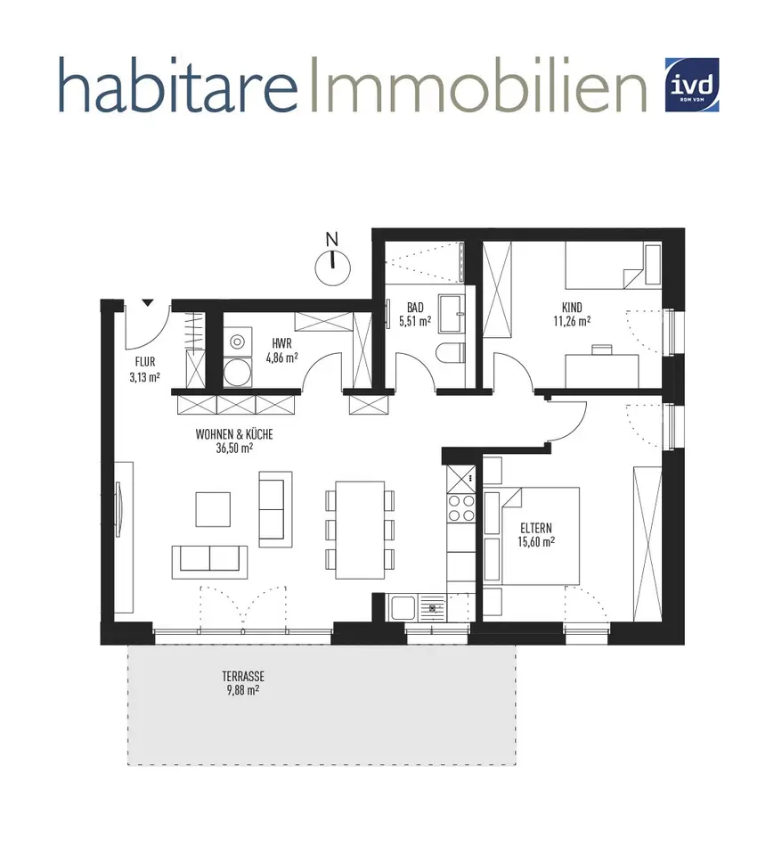3 Zimmer Wohnung mit 87 m² in Königs Wusterhausen – Bild 5