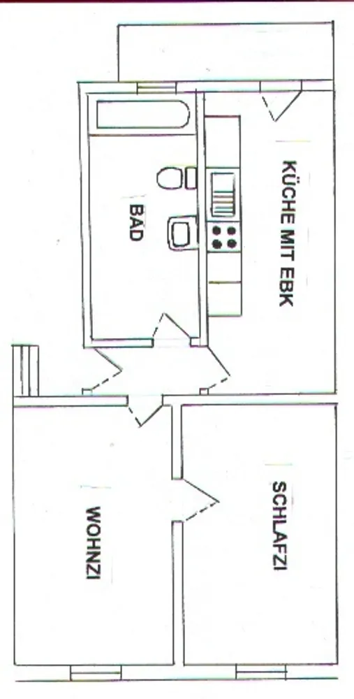 2 Zimmer Wohnung mit 54 m² in Erfurt – Bild 3