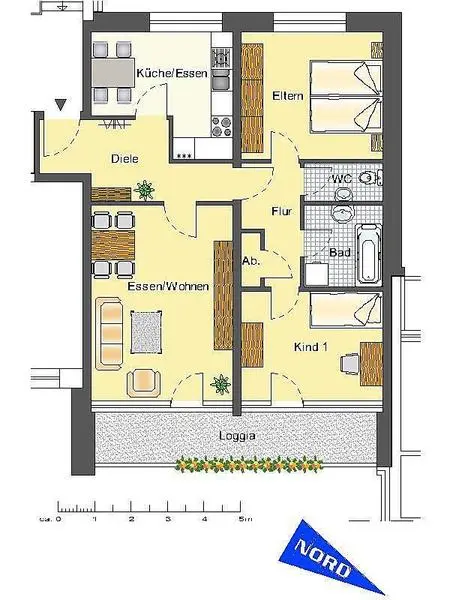 3 Zimmer Wohnung mit 84 m² in Leverkusen – Bild 5