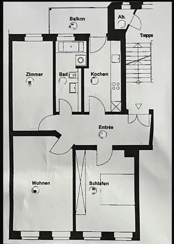 3 Zimmer Wohnung mit 75 m² in Leipzig – Bild 1