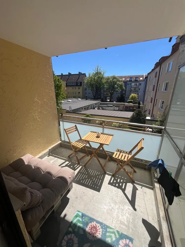 1 room apartment with 29 m² in Munich – Photo 1