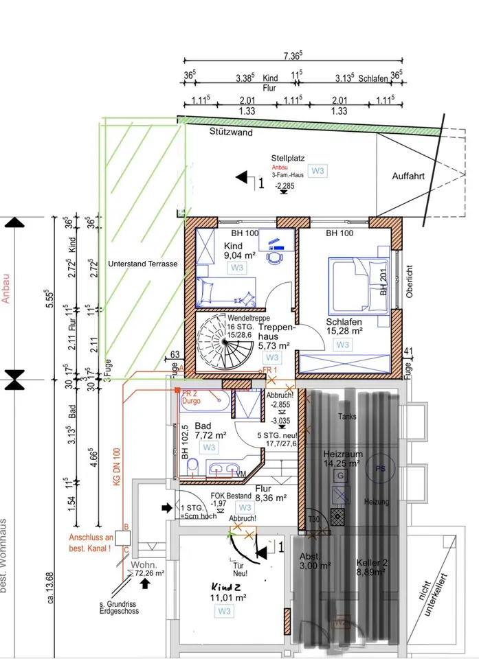 5 Zimmer Wohnung mit 98 m² in Straubing – Bild 4