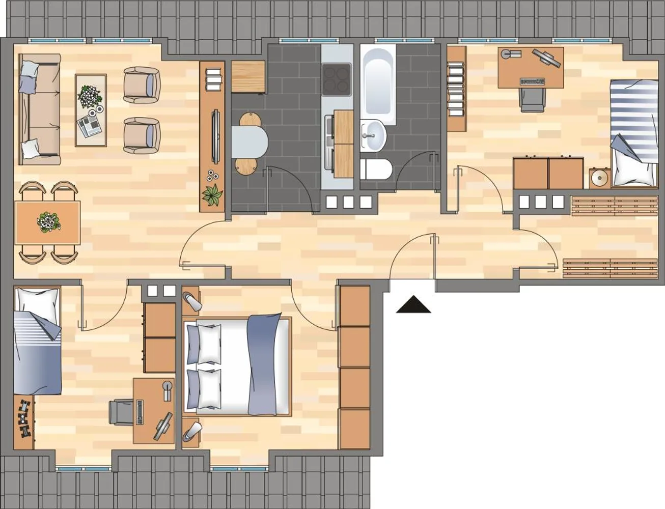 3 Zimmer Wohnung mit 63 m² in Wilhelmshaven – Bild 10