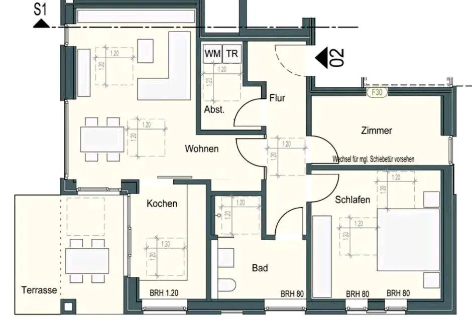 3 Zimmer Wohnung mit 89 m² in Cloppenburg – Bild 5