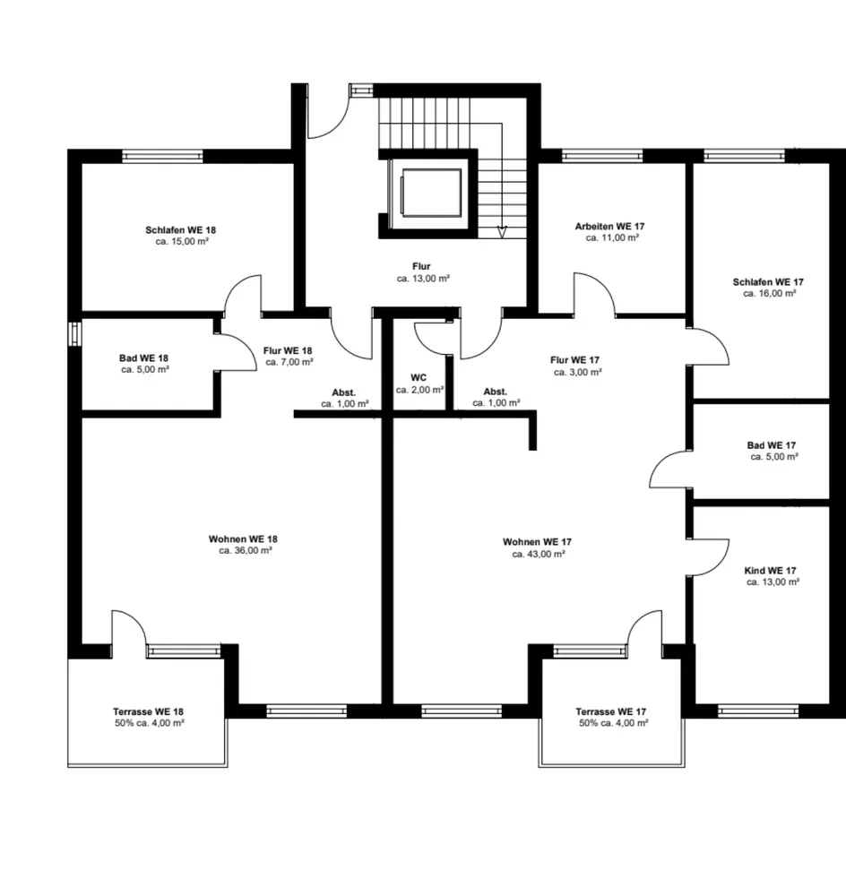 2 Zimmer Wohnung mit 69 m² in Köln – Bild 1