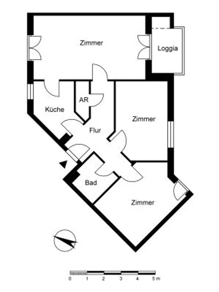 3 Zimmer Wohnung mit 76 m² in Hamburg – Bild 4