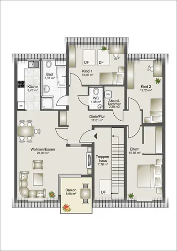 4 Zimmer Wohnung mit 98 m² in Mannheim – Bild 9