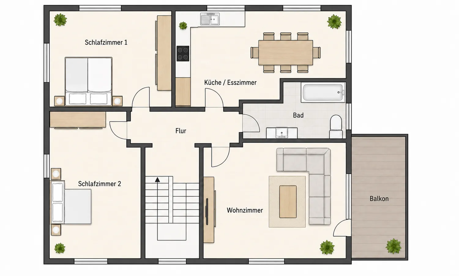 4 Zimmer Wohnung mit 85 m² in Metzingen – Bild 9