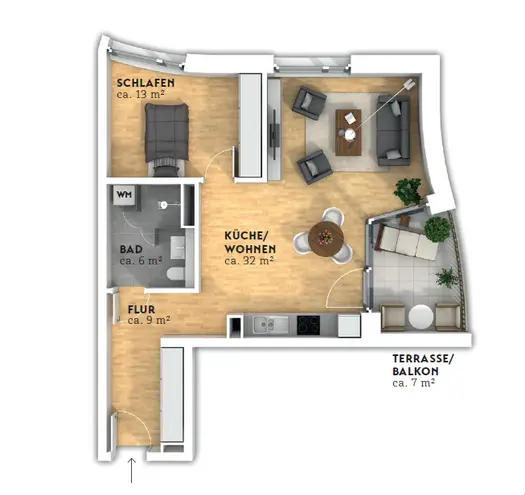 2 Zimmer Wohnung mit 66 m² in Bremen – Bild 10