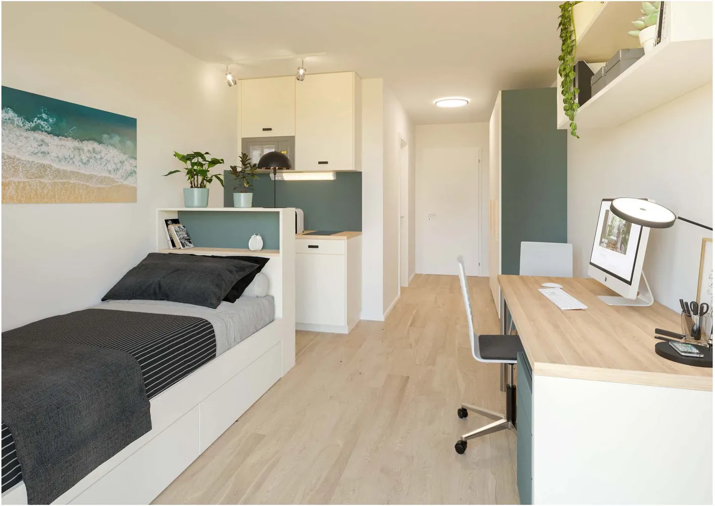 1 Zimmer Wohnung mit 21 m² in Köln – Bild 11