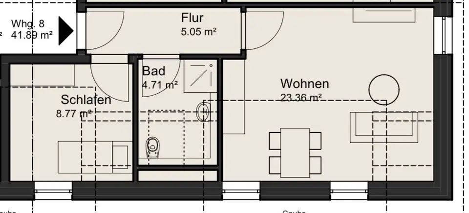 2 Zimmer Wohnung mit 74 m² in Rotenburg (Wümme) – Bild 9