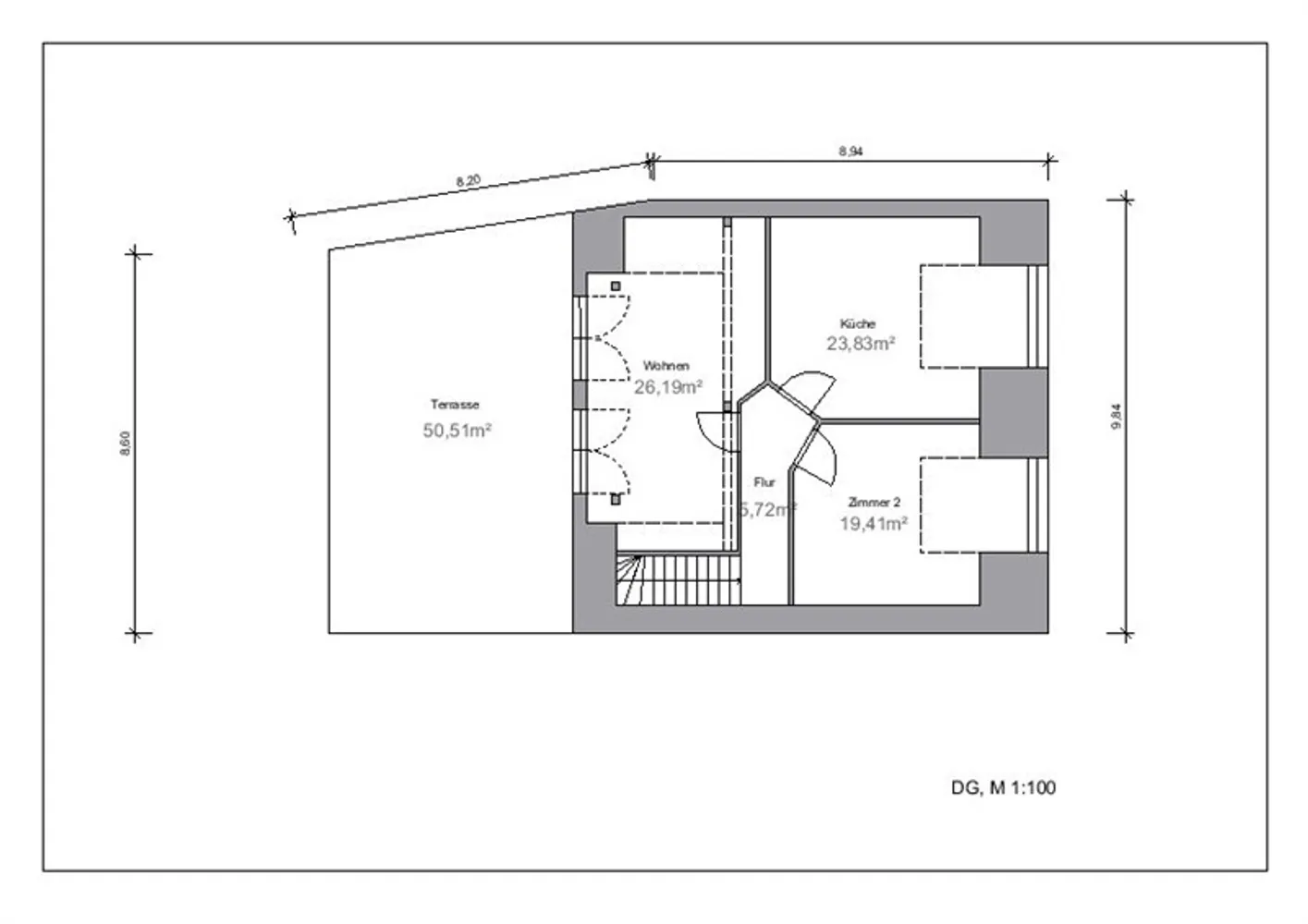 3 Zimmer Wohnung mit 130 m² in Meißen – Bild 10