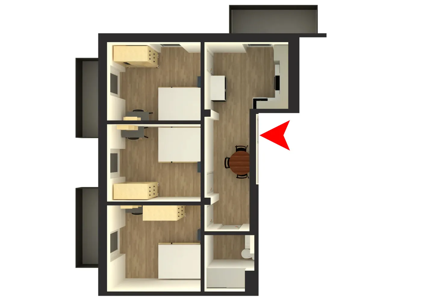 Shared room with 11 m² in Berlin – Photo 8