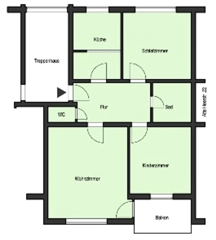 3 Zimmer Wohnung mit 74 m² in Hagen – Bild 4