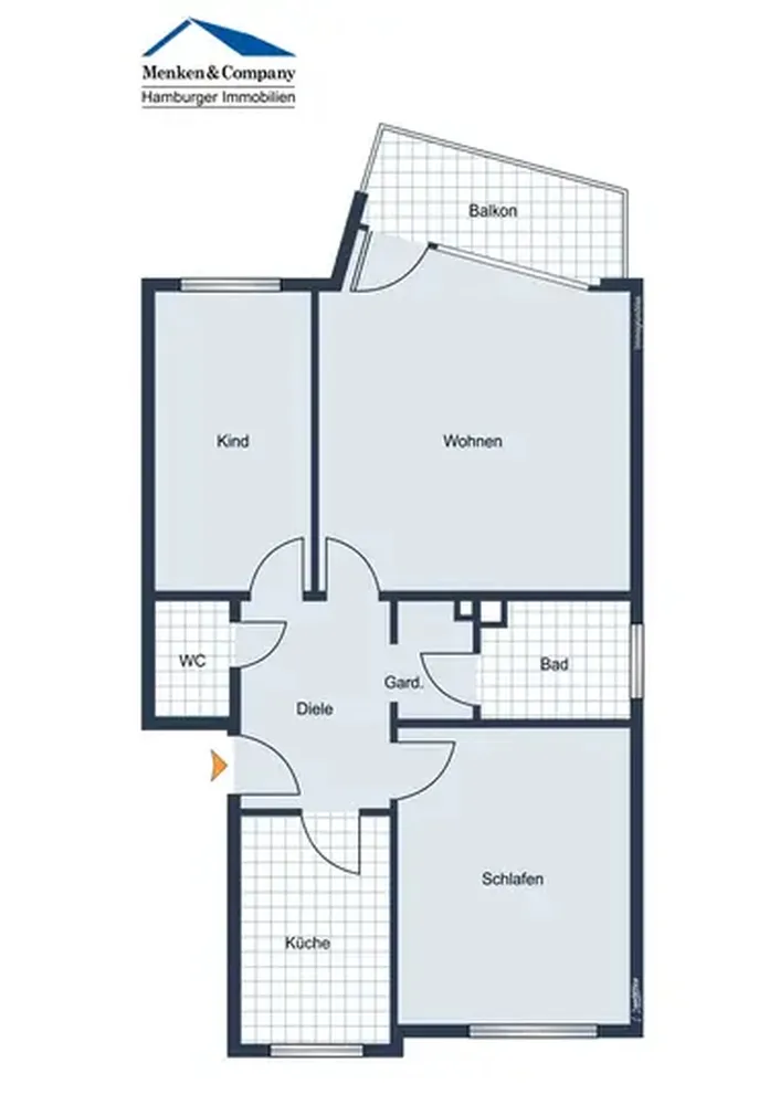 3 Zimmer Wohnung mit 72 m² in Hamburg – Bild 9