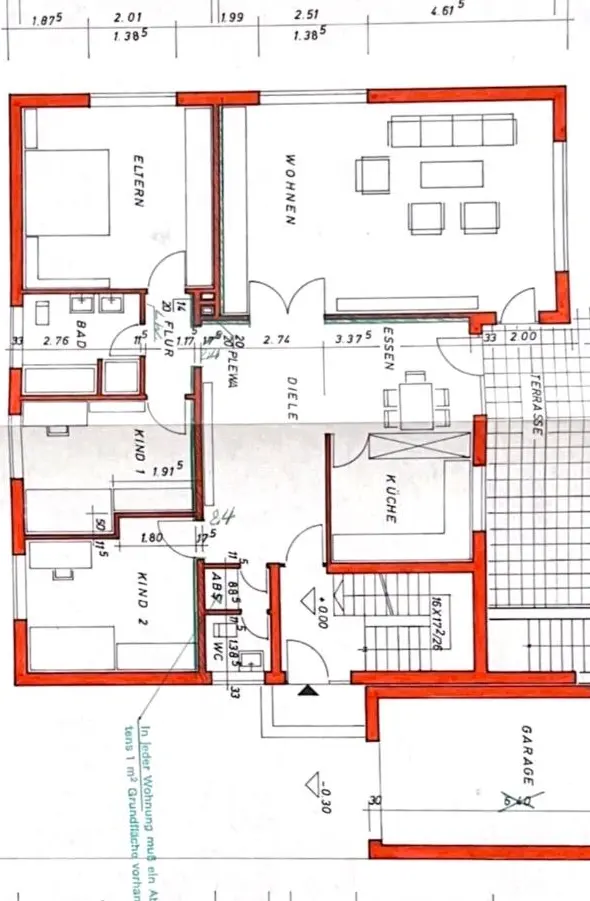 4 Zimmer Wohnung mit 135 m² in Lengerich – Bild 4