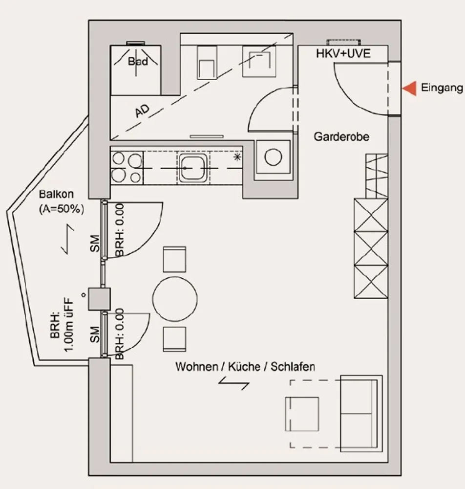 1 Zimmer Wohnung mit 39 m² in Leipzig – Bild 7