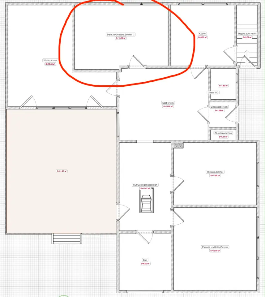 WG-Zimmer mit 100 m² in Oldenburg – Bild 5