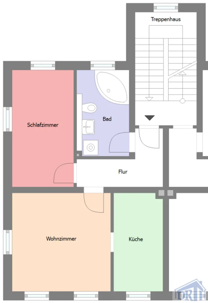 2 Zimmer Wohnung mit 64 m² in Zittau – Bild 4