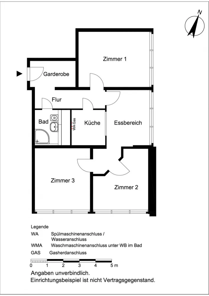 3 Zimmer Wohnung mit 68 m² in Frankfurt (Oder) – Bild 4