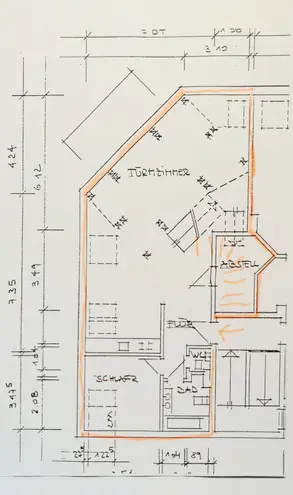 5 Zimmer Wohnung mit 131 m² in Hannover – Bild 2