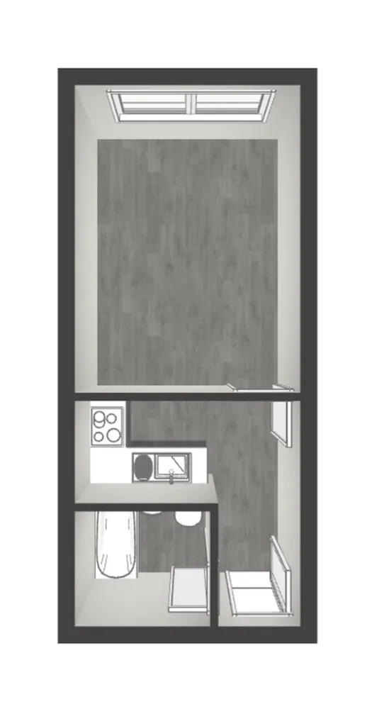1 Zimmer Wohnung mit 27 m² in Dresden – Bild 7