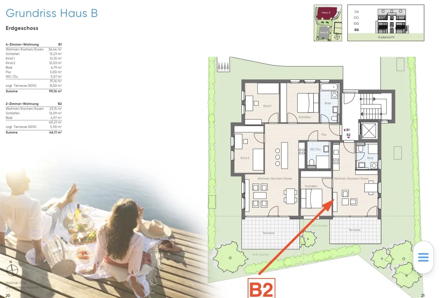 2 Zimmer Wohnung mit 46 m² in Konstanz – Bild 3