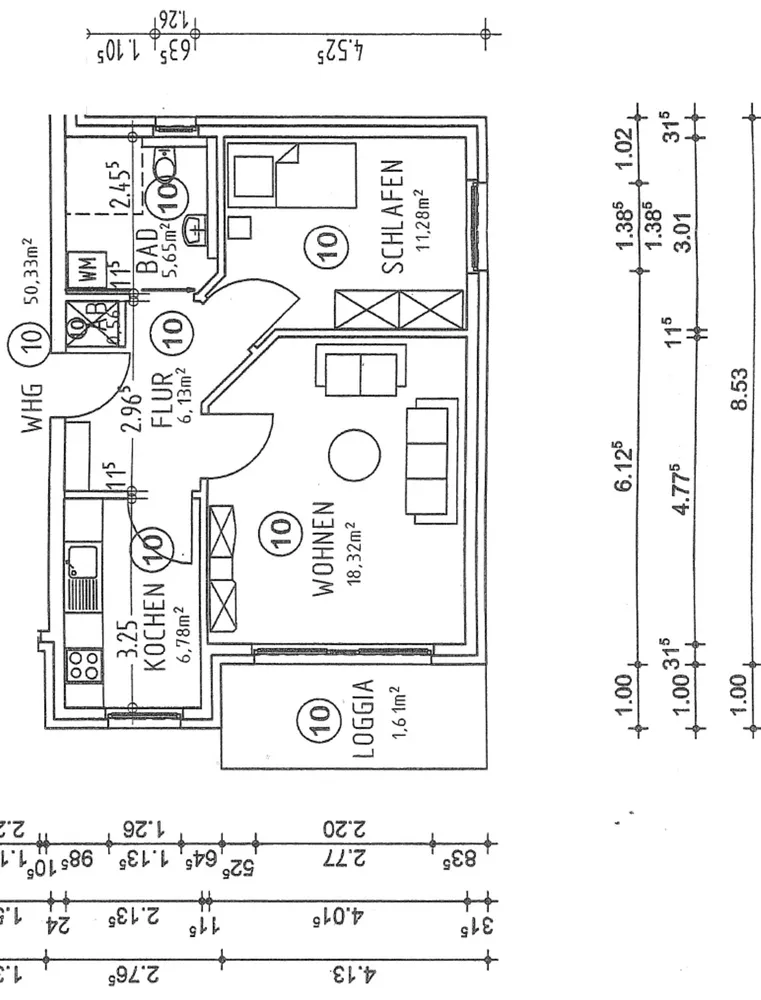 2 Zimmer Wohnung mit 50 m² in Osnabrück – Bild 4