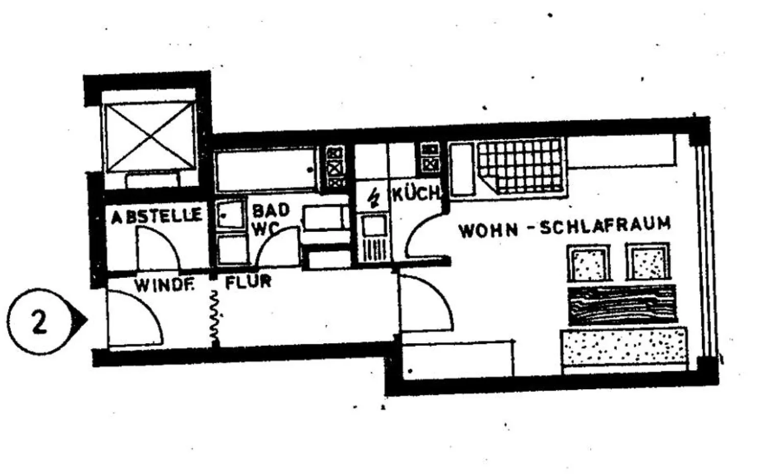 1 Zimmer Wohnung mit 34 m² in Regensburg – Bild 8