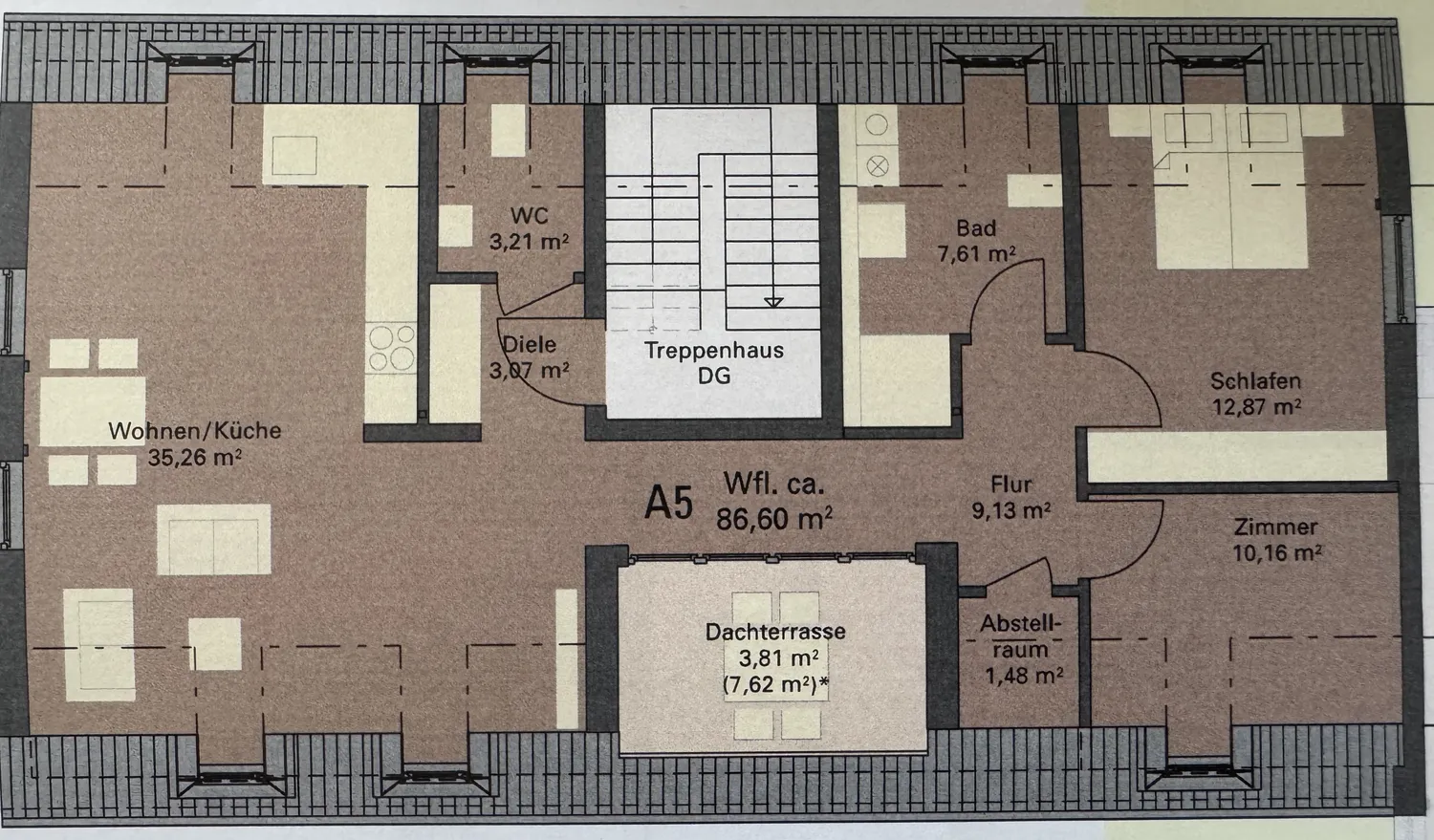 3 Zimmer Wohnung mit 90 m² in Regensburg – Bild 4