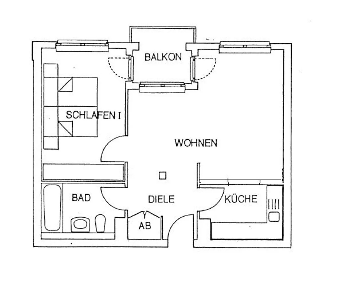 2 room apartment with 61 m² in Dresden – Photo 6