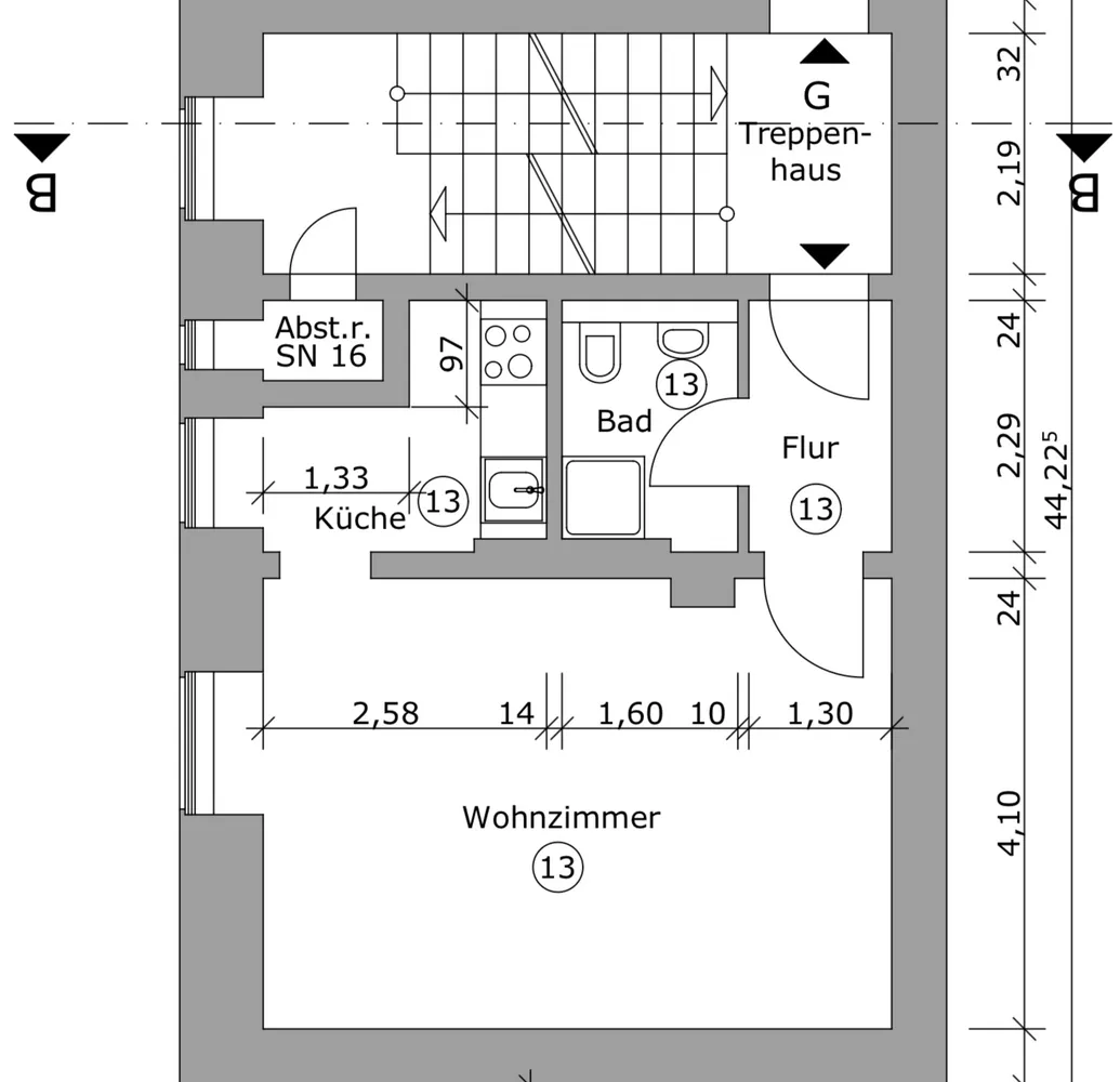 1 Zimmer Wohnung mit 36 m² in Berlin – Bild 10