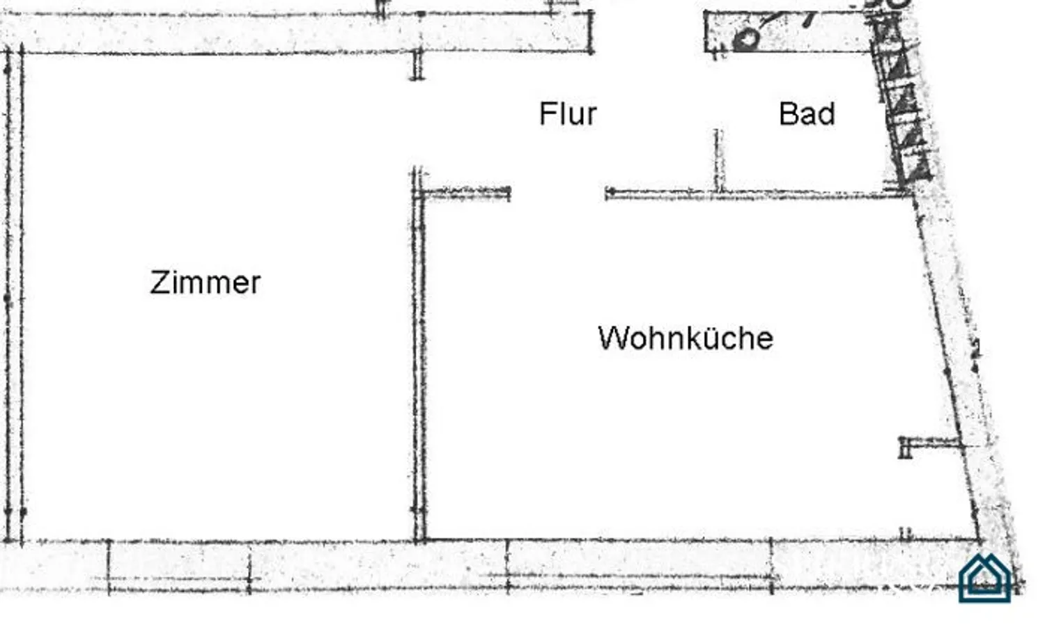 1 Zimmer Wohnung mit 38 m² in Kiel – Bild 3