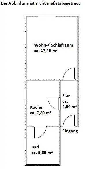 Studio mit 36 m² in Zwickau – Bild 4