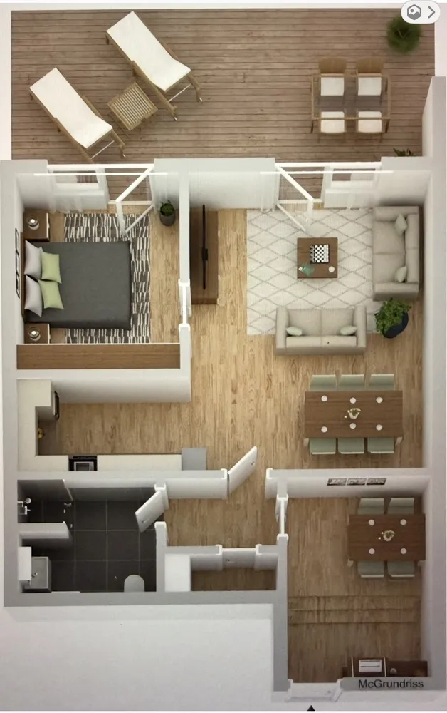 3 Zimmer Wohnung mit 53 m² in Essen – Bild 1