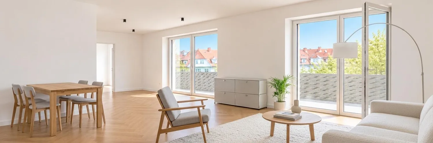 3 room apartment with 90 m² in Augsburg – Photo 3