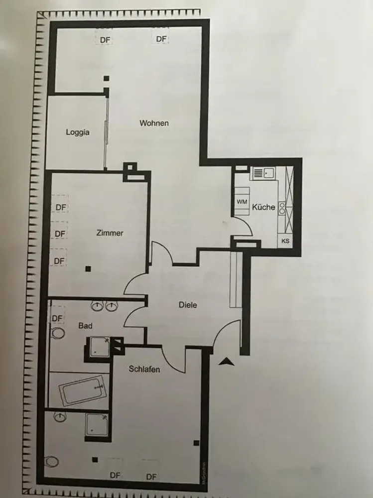 3 room apartment with 115 m² in Brunswick – Photo 4