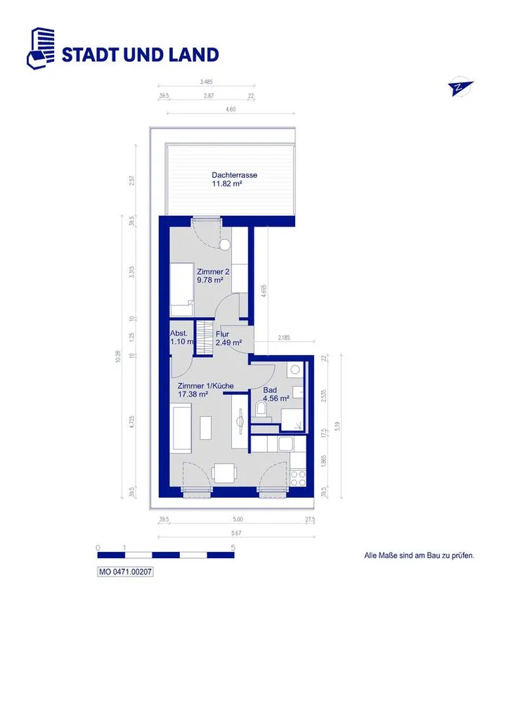 2 room apartment with 41 m² in Berlin – Photo 5
