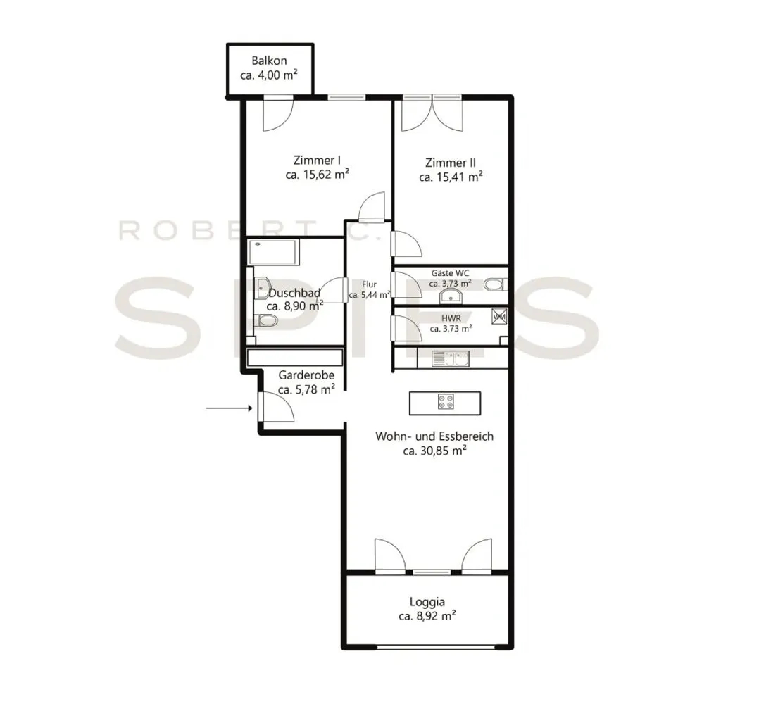 3 Zimmer Wohnung mit 96 m² in Bremen – Bild 6